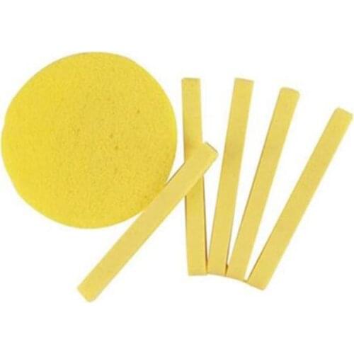 1 Pack/12Pcs Compression Face Cleaning Sponge Facial Washing Compressed Cleanser Sponge Puff Bars Tear-Resistant