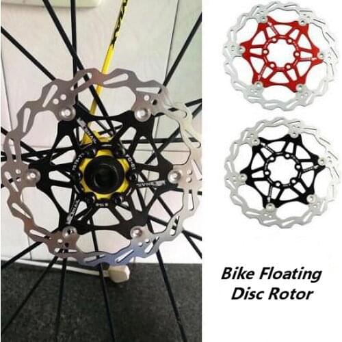 1pc Bikes Floating Disc Bike Floating Disc Rotor Mountain Bike 6 Bolts Disc 160mm