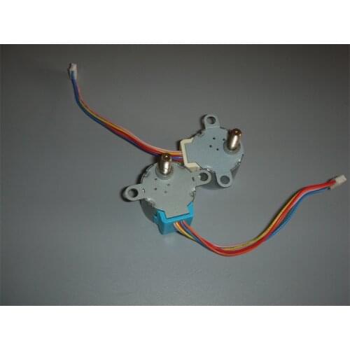 Free Shipping 1 pcs DC5V 19*24mm 24BYJ48 miniature 5-wire stepper motor for air conditioning fan/camera head/DIY, etc