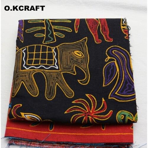 80x140cm Linen Cotton Fabric African Patchwork Batik Fabric Plain Print Fabrics for Sewing Decorations Textile Curtain Tissu