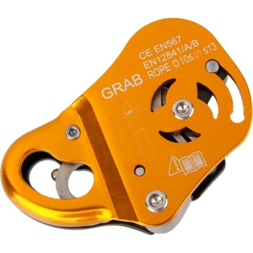 Climbing Equipment - Aluminum Descender - Rope Grab - for 10-13mm