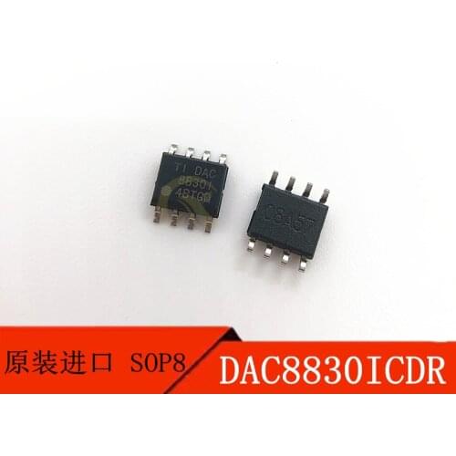 DAC8830ICDR encapsulation SOP8 DAC8830I 16 analog converter original products