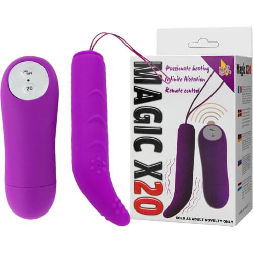 BAILE 20 Speed Wireless Remote Control Egg and Bullet Vibrator Adult Sex Product Sex Toys