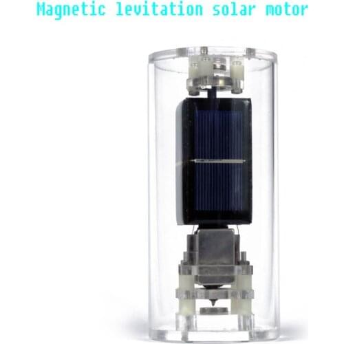 Cylindrical cup type magnetic suspension solar motor DIY Mendocino motor teaching model