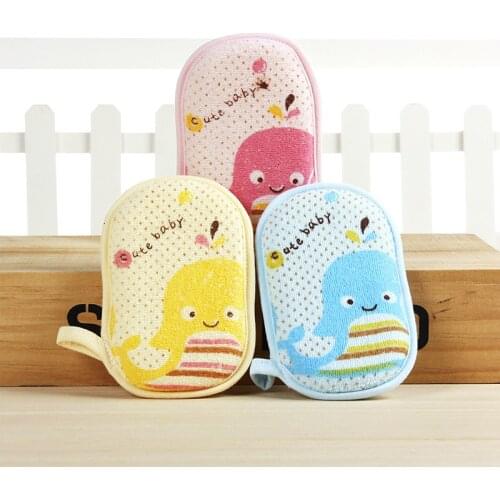 Baby Bath Brushes towel accessories Infant Shower faucet Sponge Cotton Rubbing Body Wash child Brush bath brushes sponges rub