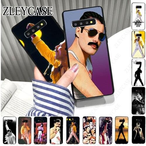 Freddie Mercury TPU Soft Phone Case For samsung galaxy s10plus s10e s10lite s9 s8plus s20plus s7 s6edge s20ultra case