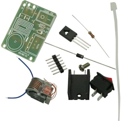 15KV High Voltage Generator Step-up Inverter Arc Cigarette Ignition Coil Module Transformer Electronic Parts Suite 3.7V DIY Kit