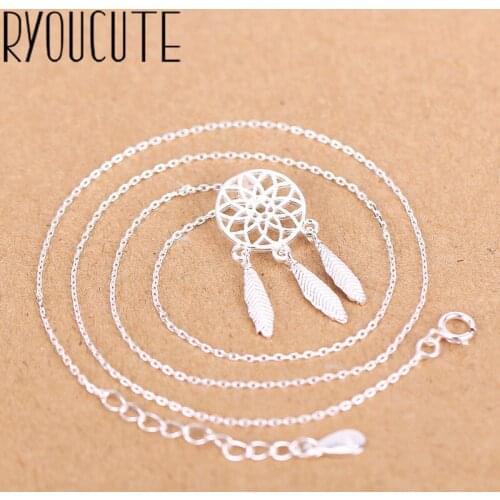 Korean Silver Color Feather Necklaces For Women Choker Necklaces Statement Party Jewelry Accessories Collar Bijoux