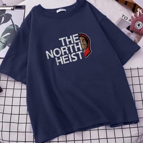 La Casa De Papel The Heist Camisetas De Mujer T Shirts Women Tops Sleeve Tee Shirt Femme Roupas Femininas Vetement Femme