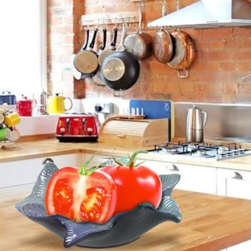 Leaf Plate Epoxy Resin Mold Fruit Candy Nut Storage Dish Silicone Mould DIY Crafts Jewelry Organizer Trinket Holder Mold