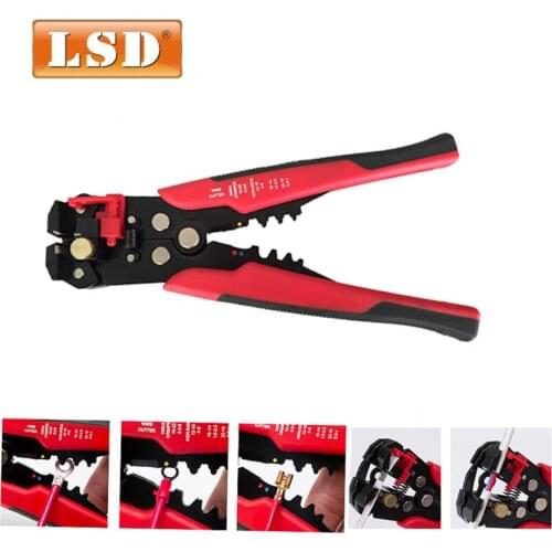 Crimper Cable Cutter Automatic Wire Stripper Multifunctional automatic stripping pliers clamp adjustable stripping tools