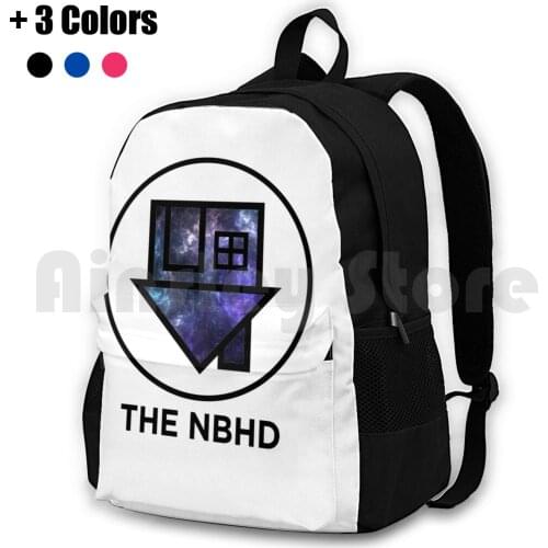- Galaxy Print Outdoor Hiking Backpack Waterproof Camping Travel Nbhd Space Galaxy Moon Nebula Stars Neighborhood
