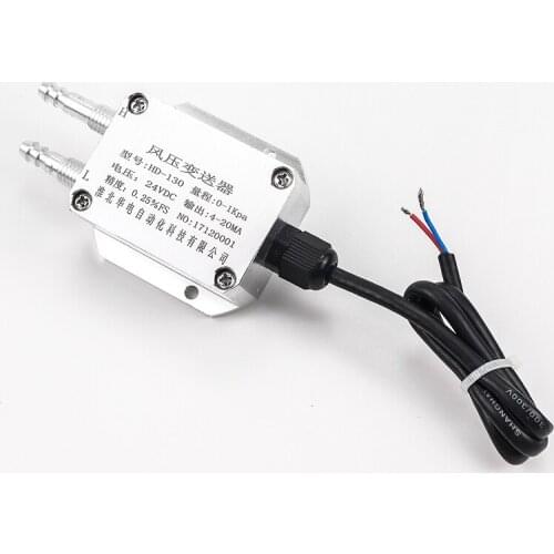 Industrial smart differential pressure transmitter sensor for air stainless steel laser trimming pagoda mouth M10 connection