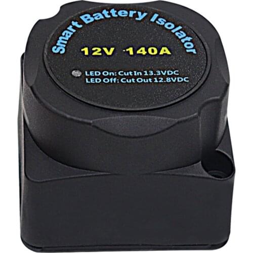 NEW-12V 140A Voltage Sensitive Split Charge Relay VSR for Camper Car Smart Battery Isolator Charge 2 Battery Bank Auto Parts