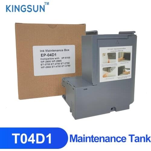 C13T04D100 T04D100 T04D1 EcoTank Ink Maintenance Box Waste Ink Tank For Epson L6160 L6161 L6170 L6171 L6178 L6190 L6191 L6198