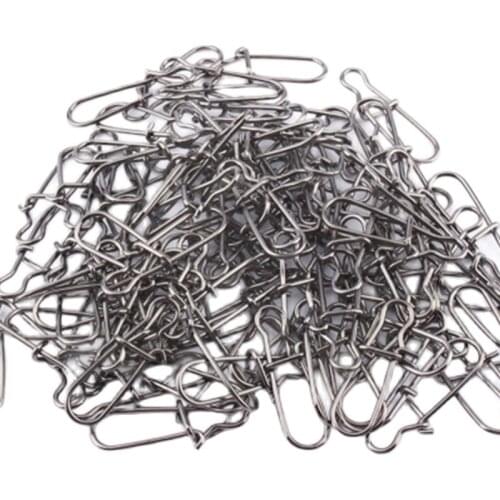 1# Fast-lock Snap Ball Bearing Barrel Swivel product all for Fishing Connector Snap Swivels Fishing Tackle Tool 20/50/100pcs/lot