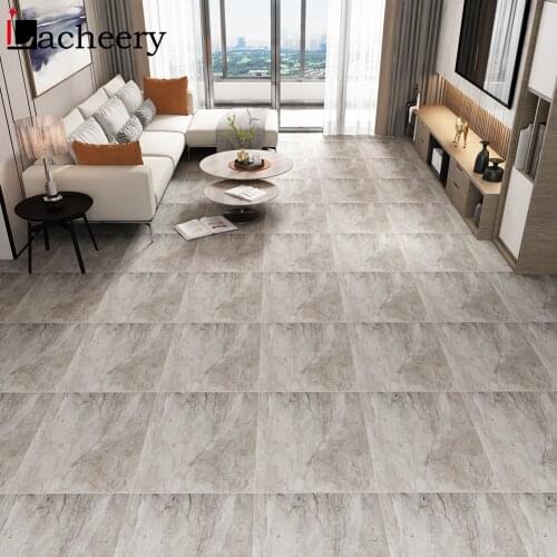 Waterproof Floor Stickers Self Adhesive Marble Wallpaper for Bathroom Wall Decals House Renovation Film Ground Room Decoration