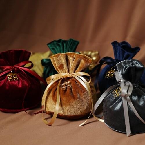 2020 New Kawaii Packing Drawstring Velvet Bags Sachet Gift Bag For Jewelry Wedding Things Party Bead Container Storage Cases