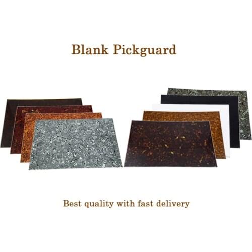 Dopro various colors 3 Ply Blank Pickguard Scratch Plate Material Sheet 290x430(mm)