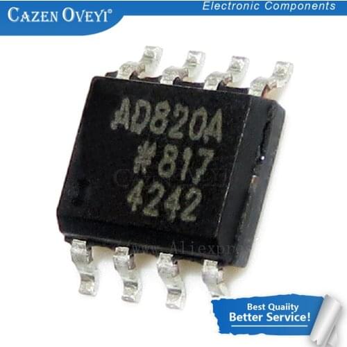 5pcs/lot AD820ARZ AD820 SOP-8 In Stock