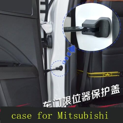 GR-MX-5 car styling Car door limiting stopper covers case for Mitsubishi ASX Outlander car accessories