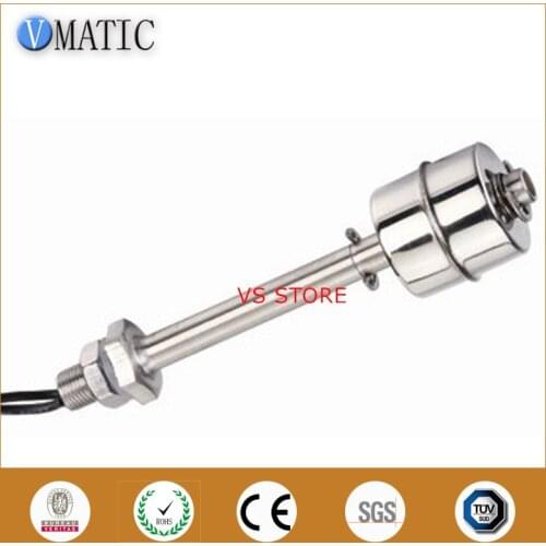 Free Shipping VC10100 Float Ball Switch Fuel Stainless Steel Magnetic Tube Electrical Control Liquid Water Level Sensor