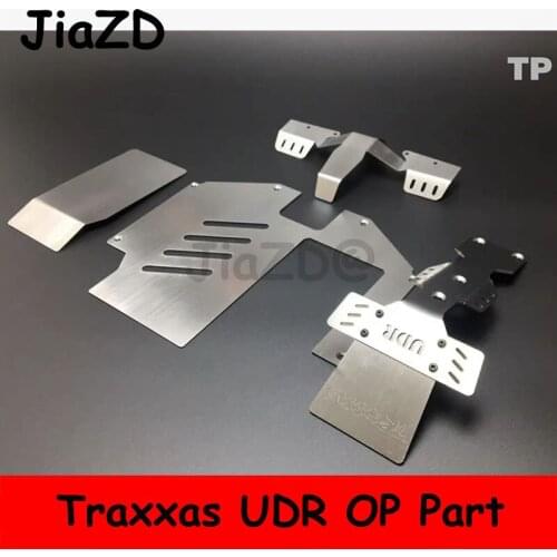 Stainless 1 Ser Steel Axle Protection Armor Chassis Armor For 1/7 Traxxas Unlimited Desert Racer UDR RC Car Accessories Y005