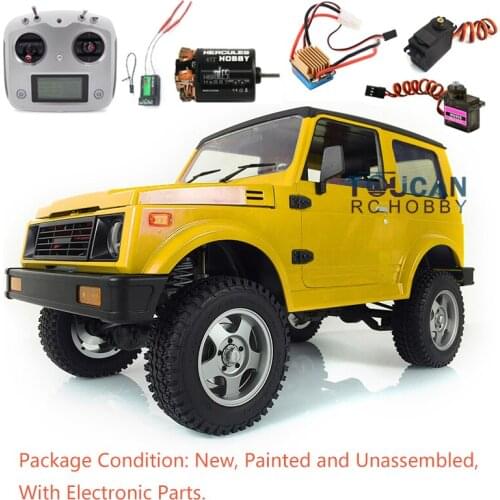 Capo 1/6 RC Remote Control Racing Car Crawler SIXER1 Samurai Jimny DIY Motor FS I6S Outdoor Toys For Boys Gift THZH0499-SMT6