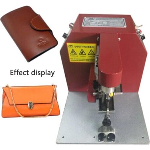 Speed regulating unilateral oil side coating machine brush side oil machine leather goods leather bag belt oiling artifact 220V
