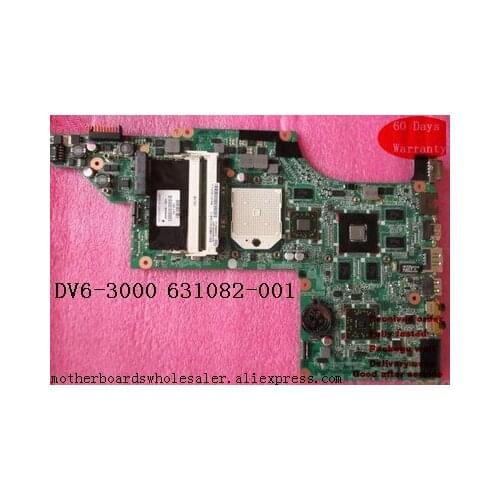 For HP DV6 DV6-3000 Laptop Motherboard 31LX8MB00V0 -631082-001 fully tested