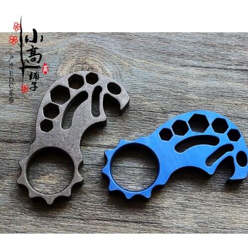 Titanium Alloy Egyptian Pharaoh Cobra Bottle Opener Hex Wrench Combination Tool EDC Self-defense Multifunction Tools