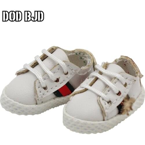 Ob11 doll white sports shoes for obitsu11,mollys , body9,GSC, 1 / 12 BJD doll accessories toy
