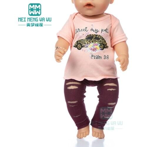 Doll clothes for 43 cm Baby dolls American doll OG girl Shirts dresses sportswear