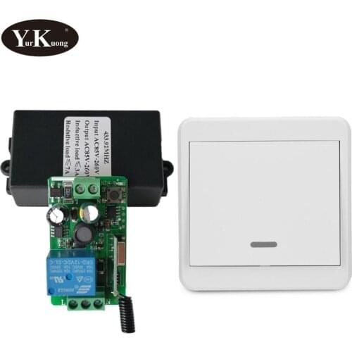 Bedside Remote Control Switch Room balcony kitchen Up Down stairway Wireless Switch Light Lamp LED Bulb Strip Remote on off Wall