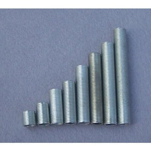 Qaulity M10 Lamp Tooth Tube Screw Pipe Threaded Rod M10 Matching Screw Lighting Accessories Spare Parts