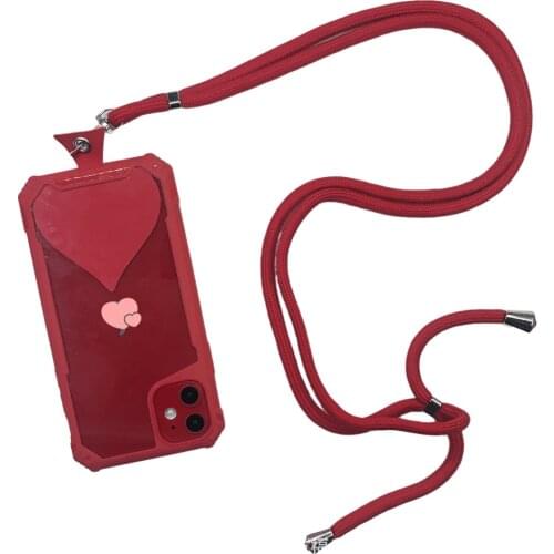 Mobile Phone Straps Phone Lanyard Adjustable Detachable Neck Cord Lanyard Strap Phone Safety Tether for Phones Case Combination