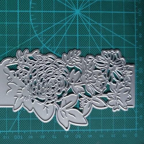 Flower Leaf Frame Metal Cutting Dies Stencils For DIY Scrapbooking Decorative Embossing Handcraft Die Cutting Template 2020
