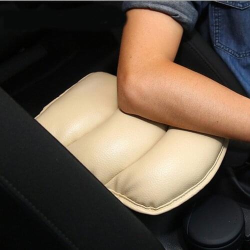 1pc Universal High Quality Protection Protective Center Soft PU Car Seat Cover Armrest Soft Pad Auto Console Box Armrest Pad