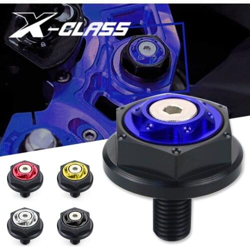 For Yamaha R15 V3 2017 2018 2019 2020 Motorcycle Uplink Board Modification Screws Wheel Upper Cover Plug CNC Aluminum Blue Red