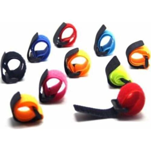 1/10pcs Reusable Belt Outdoor Fastener Fishing Rod Tie Fishing Accessories Battery Straps