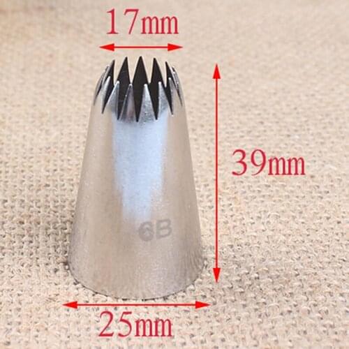 1pcs Stainless Steel Pastry Icing Piping Nozzles Decorating Tip Cake Cupcake Decorator Rose Accessories Kitchen