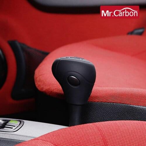 2pcs Car Gear Shift Knob Cover Interior Decoration Silicone Protective For Mercedes Smart fortwo 451 Car Styling Accessories