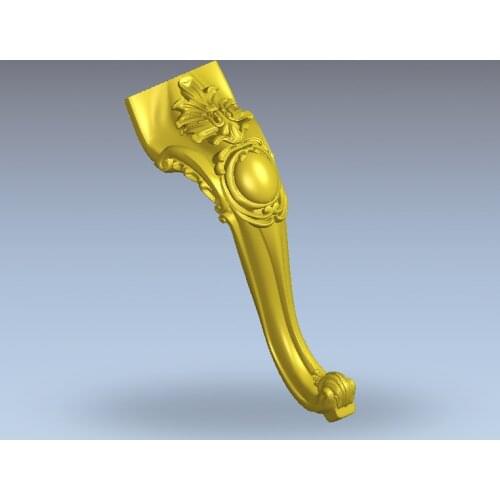 3d model for cnc in STL format for CNC Router engrave carve artcam aspire furniture part leg M250 (1)