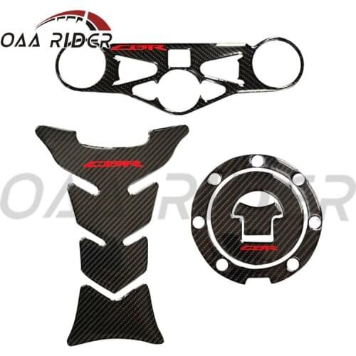3D Tank Pad Gas Cover Triple Clamp Sticker Kit Decal For Honda CBR1000RR 2008 2009 2010 2011 Motorcycle