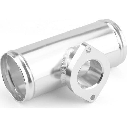 63mm 2.5" Turbo Aluminum Flange Pipe For FV RZ BOV Blow Off Valve Adapter L=150mm TT100379