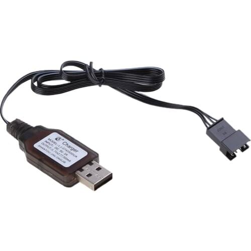 7.4v (3.7v x2) Charger SM-4P Li-ion battery Electric RC Toys E561-001 NEWQIDA FODA RUI CHUANG R/C car boat USB Charger