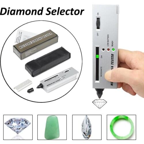 Diamond Tester Indicator Gemstone Selector II Gems LED Indicator Jewelry Test V2 High Accuracy Gem Watcher Tool Test Pen