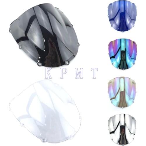 For Honda CBR 900 RR 954 2002 2003 Black Windshield WindScreen Double Bubble CBR954 CBR900 CBR900RR CBR954RR cbr900 cbr