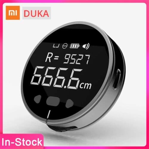 XIAOMI DUKA Electronic Ruler Rechargeable 8 Functions Rangefinder Portable HD LCD Screen Long Standby Digital display Ruler