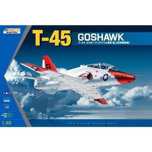 Kinetic K48038 1/48 T-45 Navy Trainer Jet Model Kit